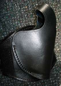 RUGER LCP 380 BLACK ALL GENUINE LEATHER ANKLE HOLSTER RIGHT HAND DRAW 