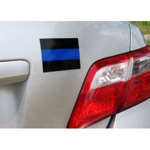  Thin Blue Line Decal Magnet 2 by 3 Inch: Everything Else