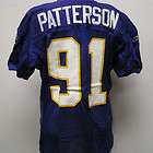 ELVIS PATTERSON GAME USED GAME WORN JERSEY  