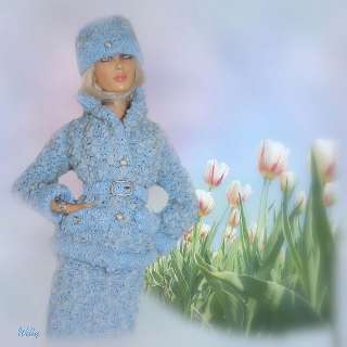 16SYBARITE ,TYLER OOAK LIGHT BLUE GORGEOUS SPRING SUIT WITH FANCY 