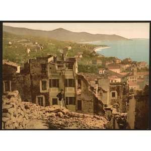  Photochrom Reprint of General view, San Remo, Riviera 