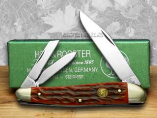 HEN & ROOSTER AND Red Pickbone Whittler Pocket Knives  