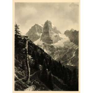  1927 Brenta Group Mountains Path Dolomiti Italy Italian 
