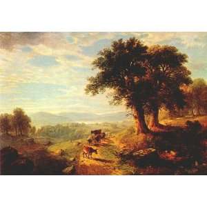  Hand Made Oil Reproduction   Asher Brown Durand   24 x 16 