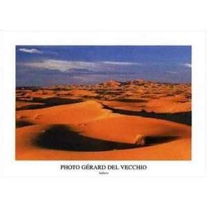 Maroc Desert Gerard Del Vecchio. 28.00 inches by 20.00 inches. Best 