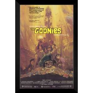  The Goonies FRAMED 27x40 Movie Poster Sean Astin