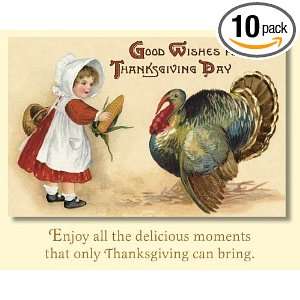  Old World Christmas Delicious Wishes Thanksgiving Cards 
