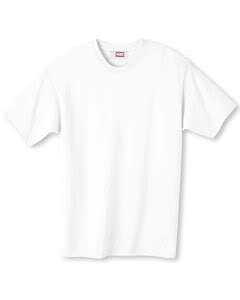 Hanes Mens 100 % Cotton T Shirt S   L 25 COLORS!  