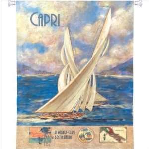   of Capri Tapestry Wall Hanging by Roy Avis 42 x 53