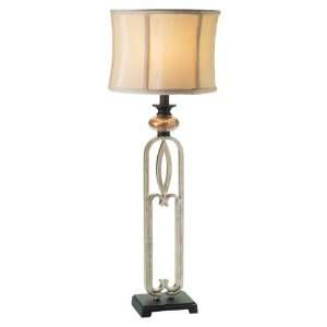  Eurofase 14591 013 Delma 1 Light Buffet Lamp, Antique 