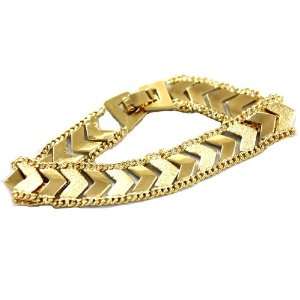   Diamond Cut Arrow Linked Fashion Bracelet ~ LIFETIME WARRANTY Jewelry