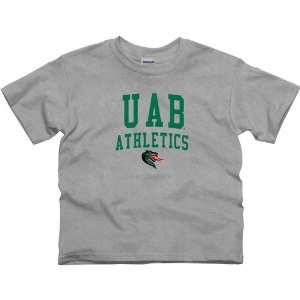    UAB Blazers Youth Athletics T Shirt   Ash