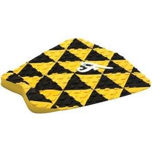  Famous Barca Island Pride   Black/Yellow Traction Pad 