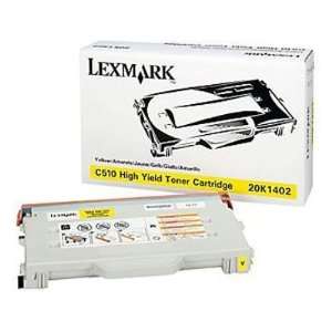  New Lexmark International High Yield Toner Yellow 