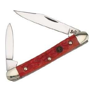   Rooster Pocket Knife Pen Knife Red Pickbone 302 RPB