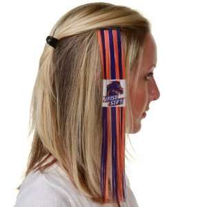   Ladies Royal Blue Orange Sports Extension Hair Clips: Home & Kitchen