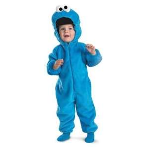  Cookie Monster Deluxe Plush Kids Costume Toys & Games