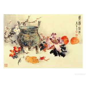  For Chinese New Year Giclee Poster Print by Wong Luisang 