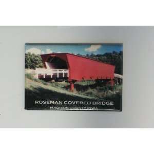  Roseman Covered Bridge (Madison County Iowa) Magnet 