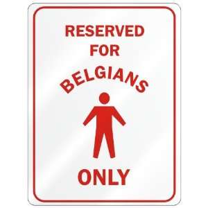  FOR  BELGIAN ONLY  PARKING SIGN COUNTRY BELGIUM