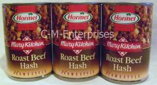 Hormel Roast Beef Hash Mary Kitchen Homestyle 3 Cans  