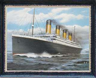 rms titanic departing south hampton on its fateful maiden voyage in 