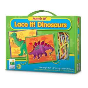  The Learning Journey Lace It (Dinosaurs): Toys & Games