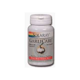  Solaray   Garlicare Plus Red Yeast Rice, 60 capsules 