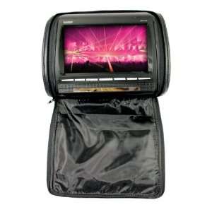  BLACKMORE 9 LCD PAIR OF CAR HEADRESTS W/ MONITOR MP3 DVD 