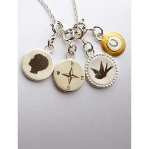  artisan graphic charm necklace Jewelry