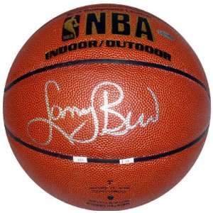  Larry Bird Autographed Indoor/Outdoor Basketball: Sports 
