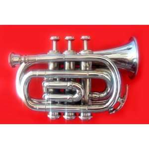  NEW 2010 Zweiss Bb Pocket Cornet / Trumpet Musical 