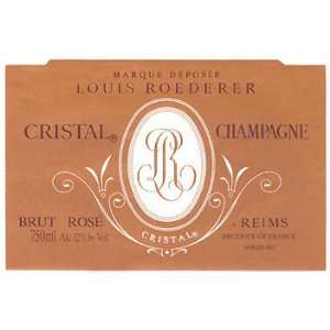    1999 Cristal Rose Louis Roederer 750ml Grocery & Gourmet Food