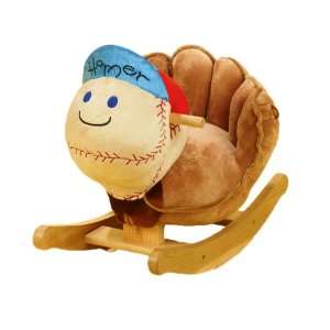  Homer Baseball Rocker with Sound by Rockabye Toys & Games