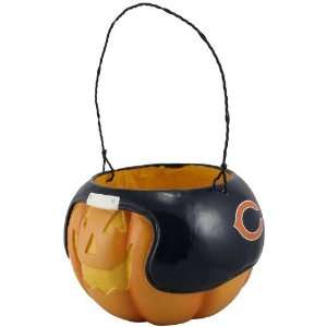  Chicago Bears Halloween Pumpkin Bucket