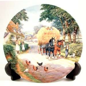 Royal Doulton Bringing Home the Hay from The Village Shires by Stan 
