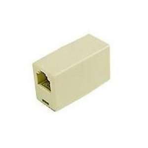  RJ11 4 Pin Modular Coupler Straight Thru