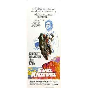 Evel Knievel Poster Insert 14x36 George Hamilton Bert 