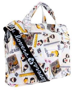HARAJUKU LOVERS BFF LAPTOP TOTE / CASE DOODLE SCHOOL GIRLS NWT $98 