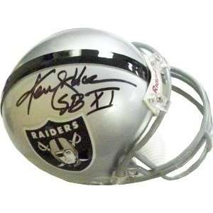 Ken Stabler Autographed/Hand Signed Oakland Raiders Mini Helmet SB XI 