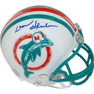 Don Shula Miami Dolphins Mini Helmet 
