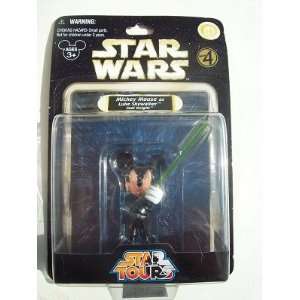  Disney Star Wars Tours Mickey Luke Jedi Knight Figure 