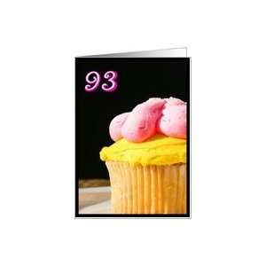  Happy 93rd Birthday Muffin Card Toys & Games