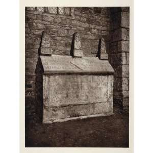  1926 Stone Tomb Bovey Tracey Devon England E. O. Hoppe 