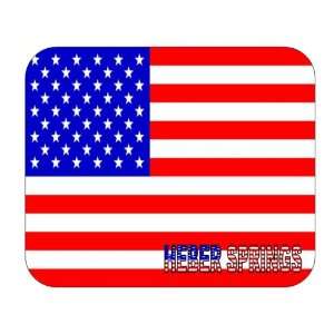  US Flag   Heber Springs, Arkansas (AR) Mouse Pad 