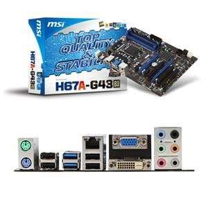  NEW MSI Intel SB H67 4DDR3 (Motherboards)