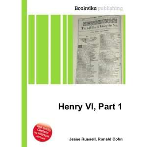  Henry VI, Part 1 Ronald Cohn Jesse Russell Books