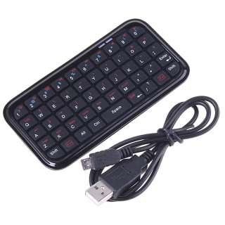 Ultra Slim Mini Wireless Bluetooth Keyboard For PS3 PC iPad 2  