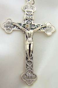 Catholic Church Of Rome Silver P Pectoral Cross Crucifix Holy Spirit 