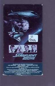 STARFLIGHT ONE Lee Majors, Ray Milland 1983 tv~RARE VHS  